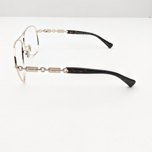 🕶️Frame only! Coach HC7048 9209T5 Aviator Sunglasses 59/11-135 / ALC303🕶️ - Picture 5 of 9